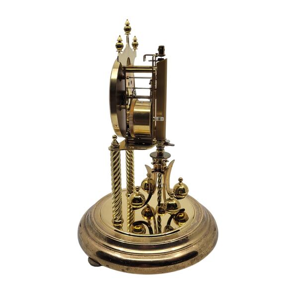 Kundo 400 Day Kieninger & Obergfell Torsion Anniversary clock Plastic dome - Picture 5 of 12